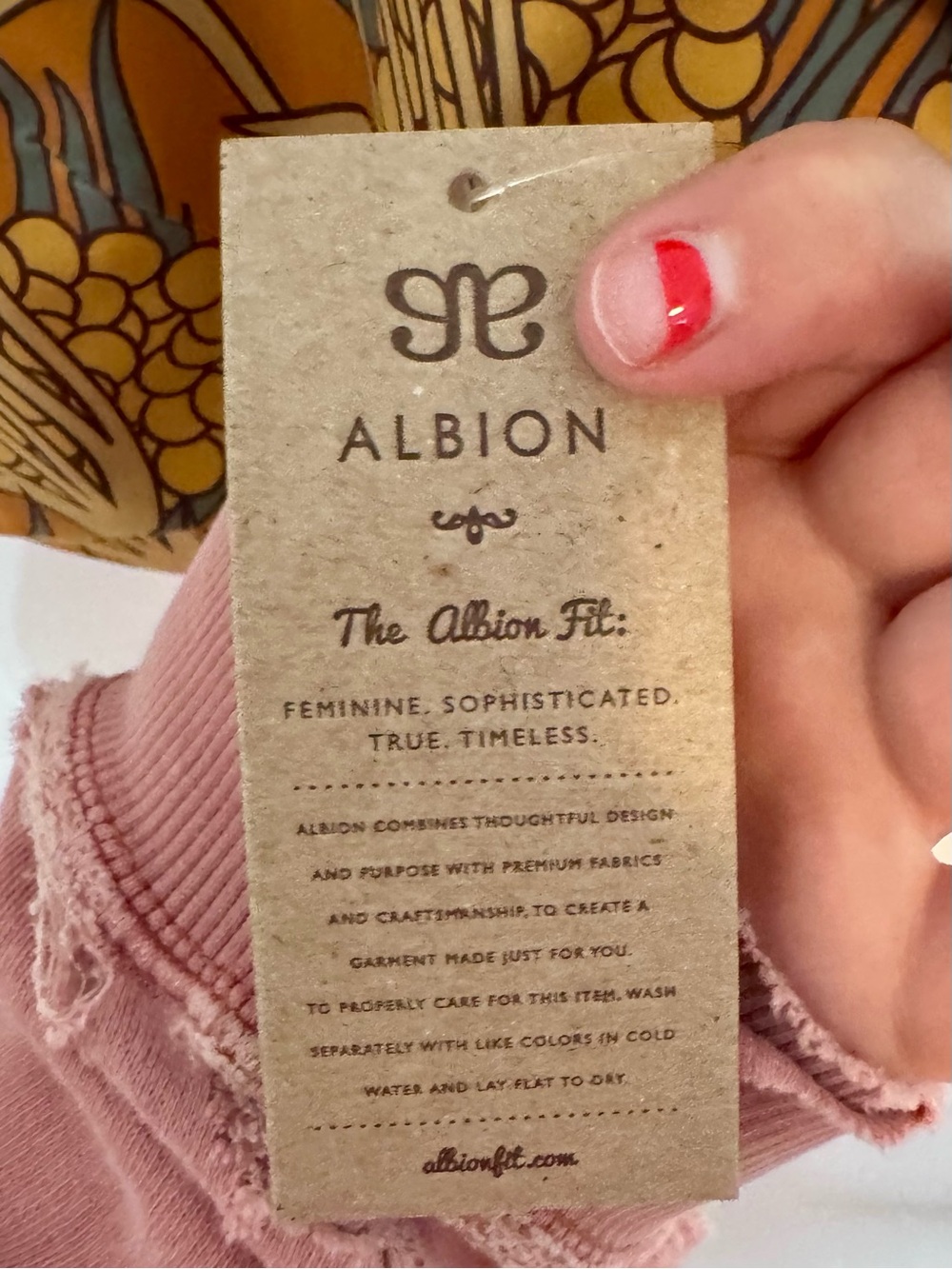 Albion | Golden Hour Cape Swim Crop Top, Size M - NWT - Picture 5 of 5